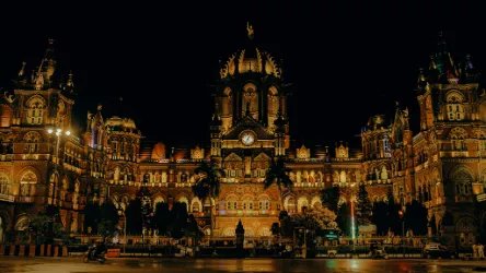 Railway station of India in Mumbai